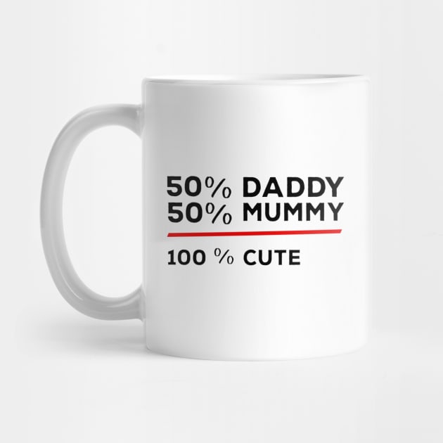 50% Daddy 50% Mummy 100% Cute by DiegoCarvalho
